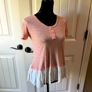 Pink top size S